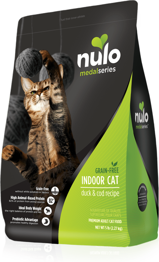 Nulo Medalseries High-Meat Kibble Indoor Cat Duck & Cod Recipe